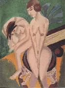 Ernst Ludwig Kirchner, Zwei Akte im Raum